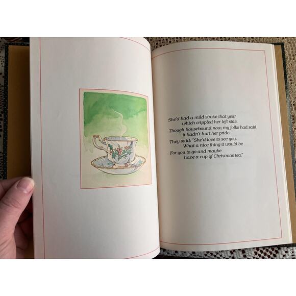 1982 A Cup of Christmas Tea by Tom Hegg, Illustrated by Warren Hanson - Picture 4 of 6